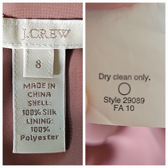 J Crew Silk Chiffon Belted Blouse Small Chocolate Brown Sleeveless Chic Feminine - Picture 13 of 15